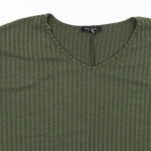 New Look Womens Green   Pullover Jumper Size M