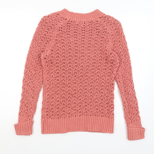 NEXT Womens Pink   Pullover Jumper Size S