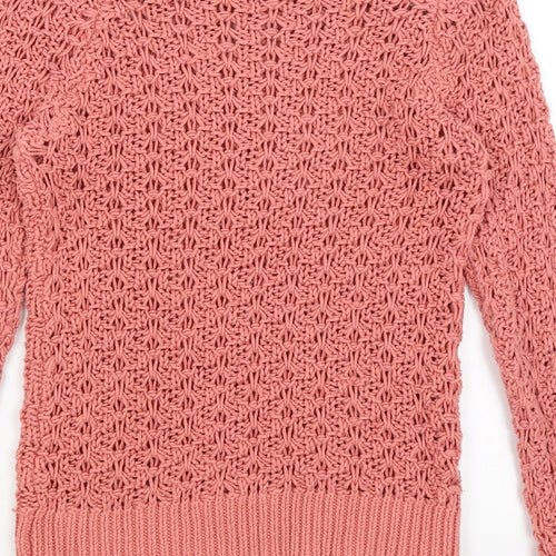 NEXT Womens Pink   Pullover Jumper Size S