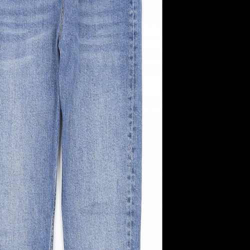 Zara Womens Blue   Straight Jeans Size 8 L27 in
