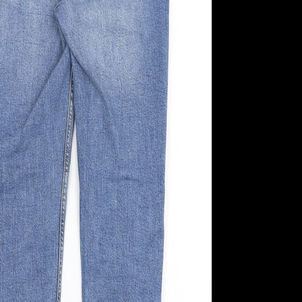 Zara Womens Blue   Straight Jeans Size 8 L27 in