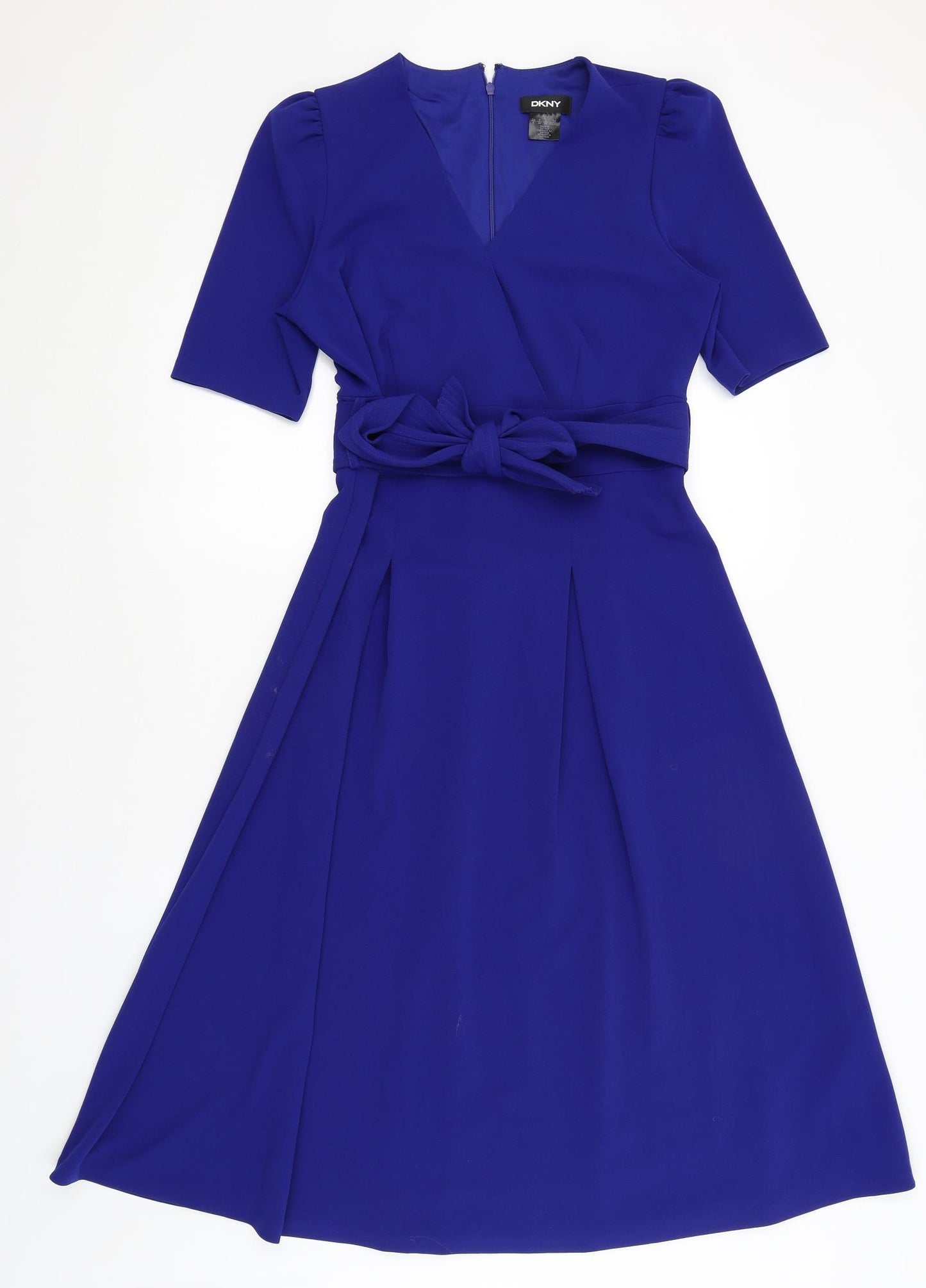 DKNY Womens Blue   Fit & Flare  Size 10