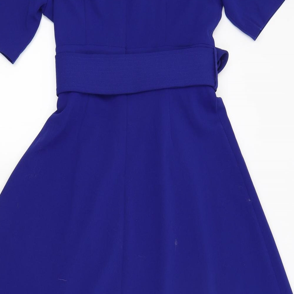 DKNY Womens Blue   Fit & Flare  Size 10
