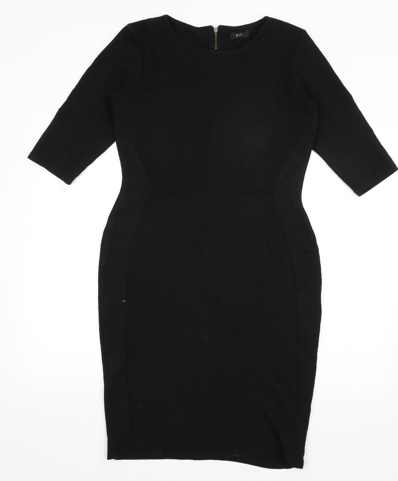 F&F Womens Black   Pencil Dress  Size 14