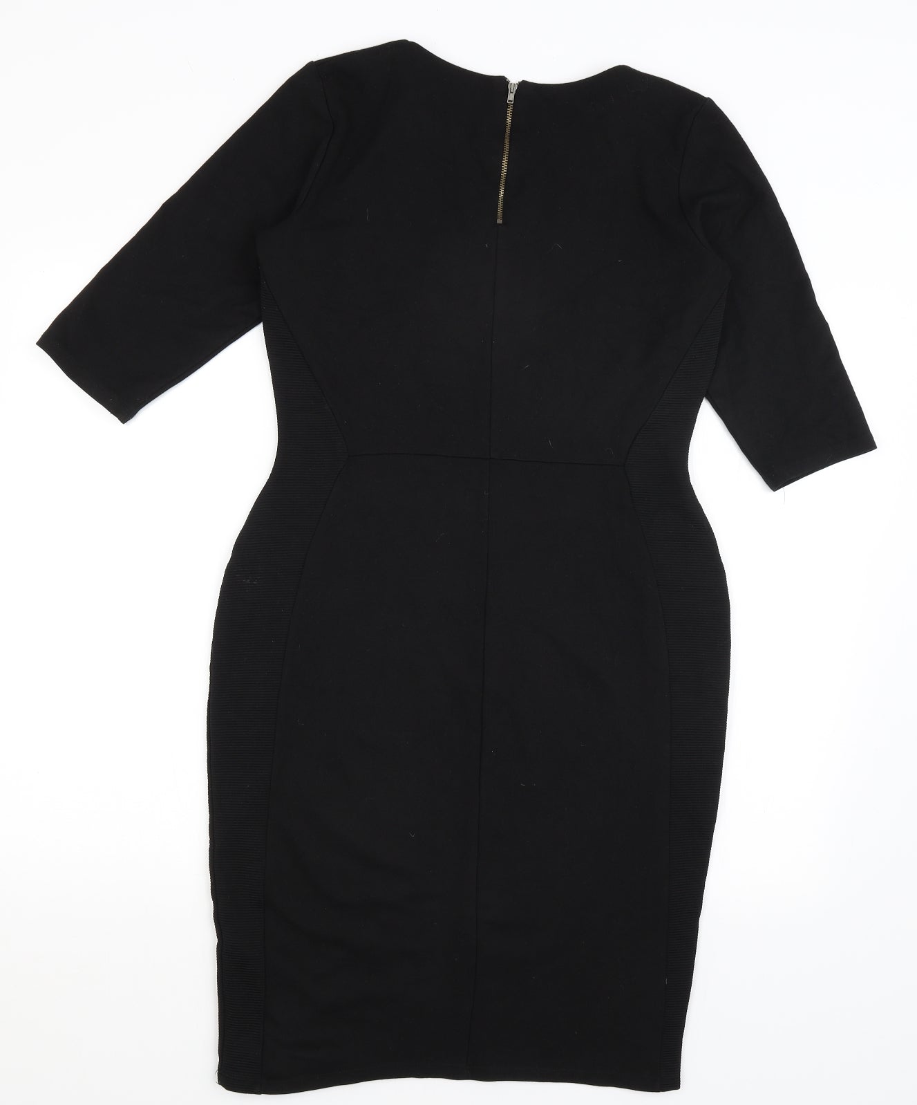 F&F Womens Black   Pencil Dress  Size 14