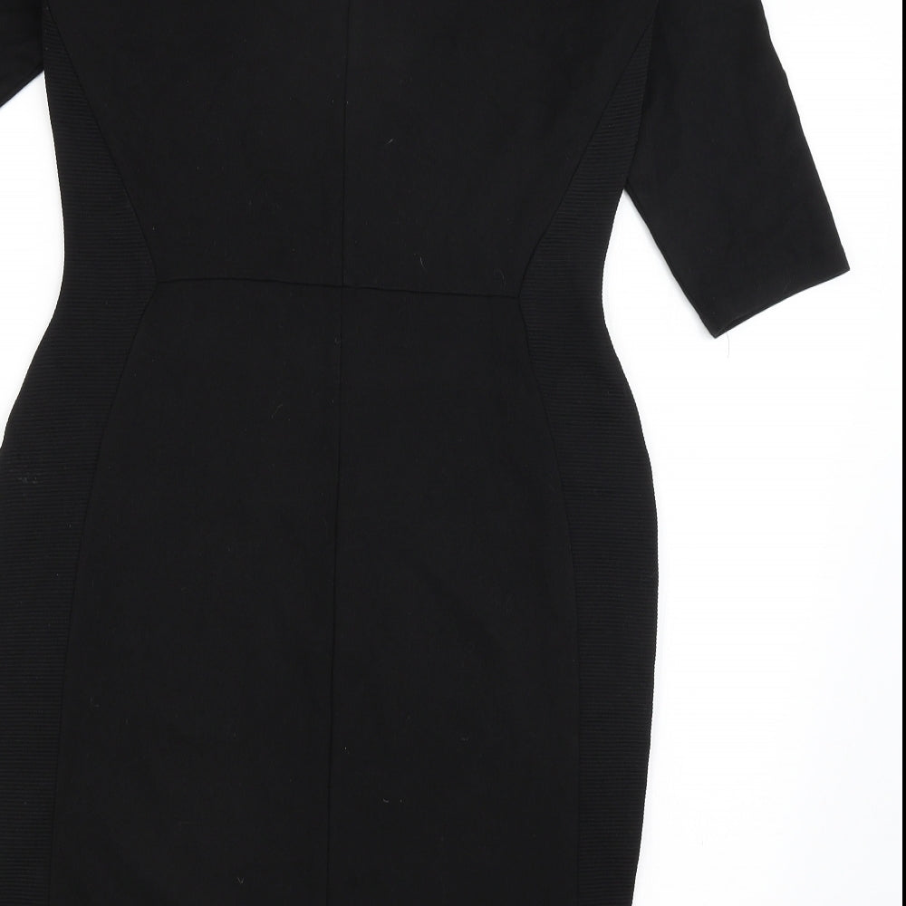 F&F Womens Black   Pencil Dress  Size 14