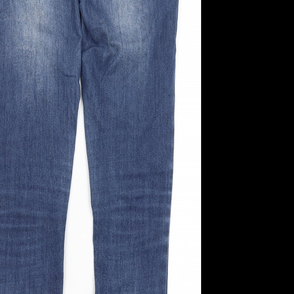 NEXT Womens Blue   Skinny Jeans Size 12 L28 in