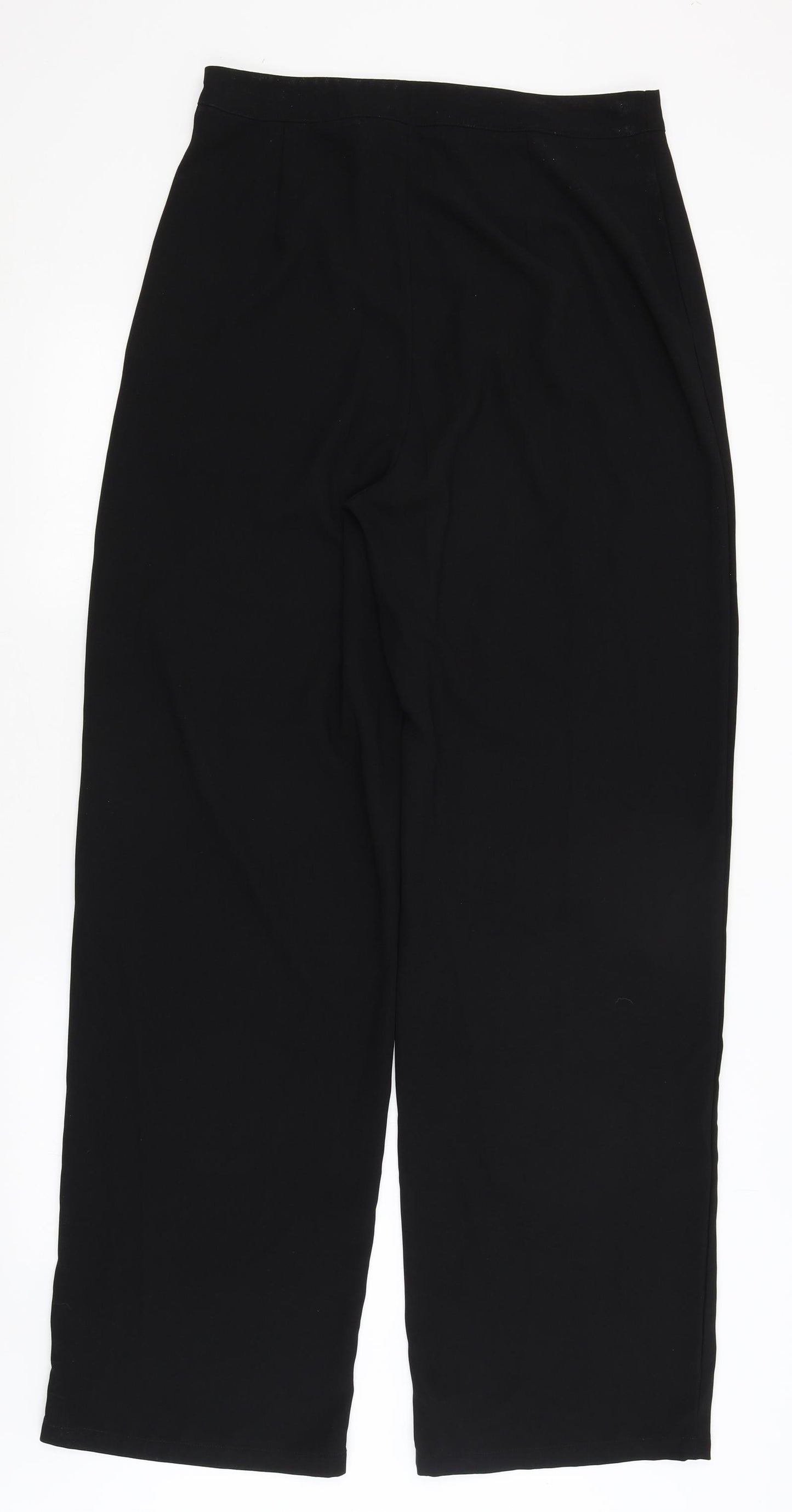 Pretty Little Thing Womens Black   Trousers  Size 12 L32.5 in