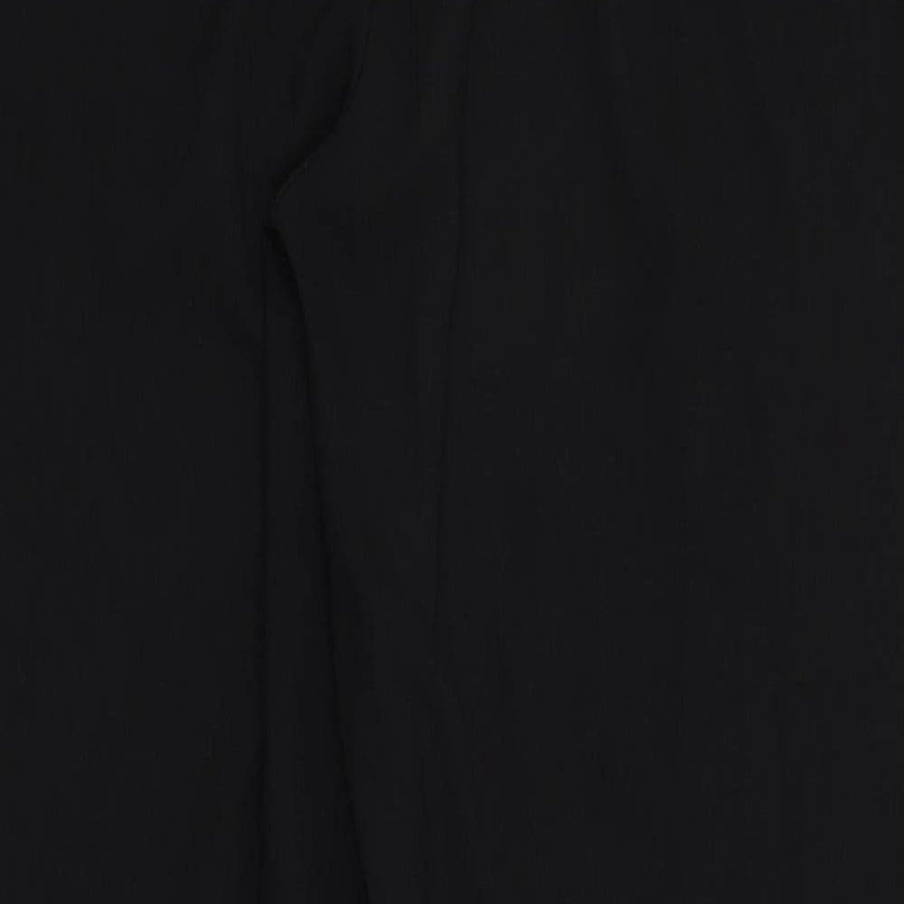Pretty Little Thing Womens Black   Trousers  Size 12 L32.5 in
