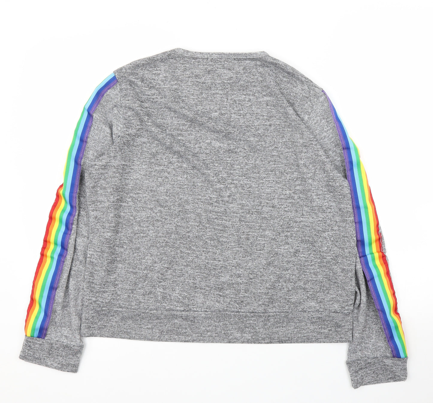 Boohoo Womens Grey   Pullover Jumper Size L