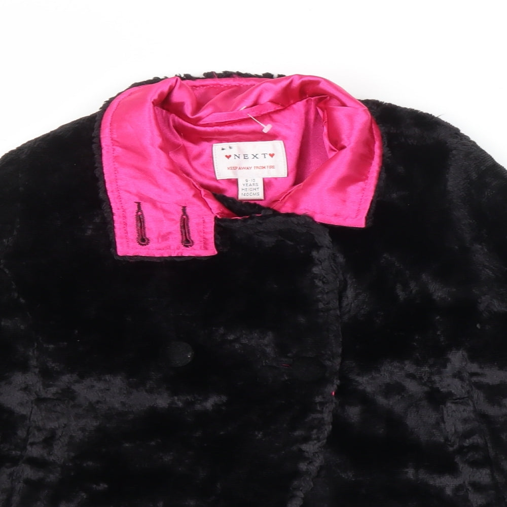 NEXT Girls Black   Cardigan Jumper Size 9-10 Years  - Bolero