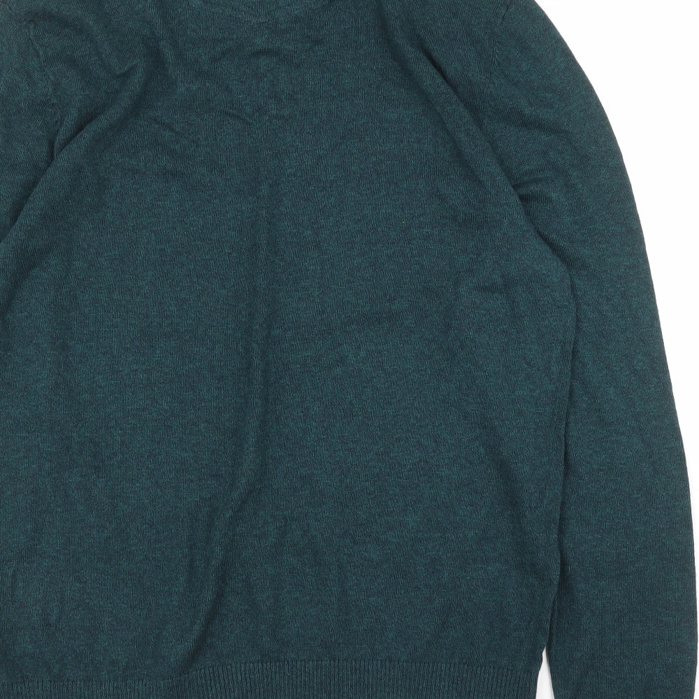 Fat Face Mens Green   Pullover Jumper Size L