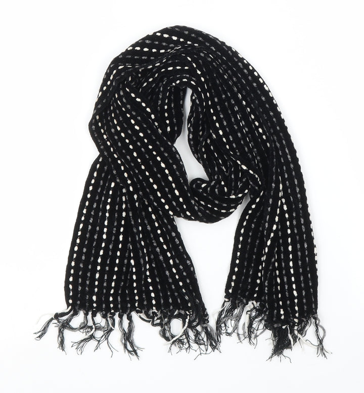 Preworn Unisex Black Scarf