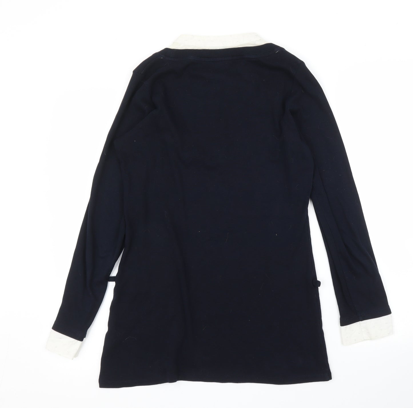 M&S Womens Blue   Tunic Blouse Size 10