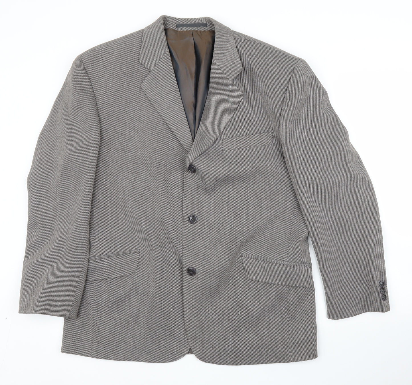Burtons Mens Grey   Jacket Suit Jacket Size 42