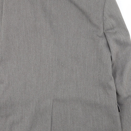 Burtons Mens Grey   Jacket Suit Jacket Size 42
