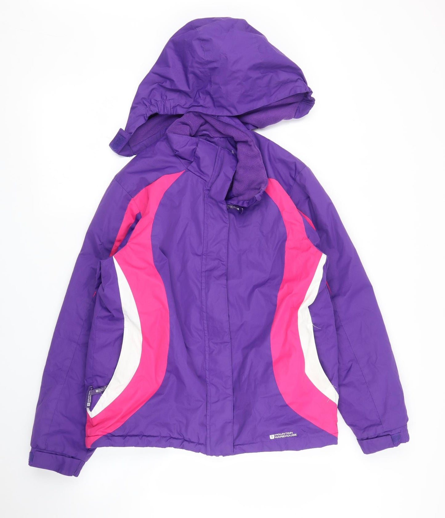 Mountain Warehouse Girls Purple   Windbreaker Coat Size 13 Years