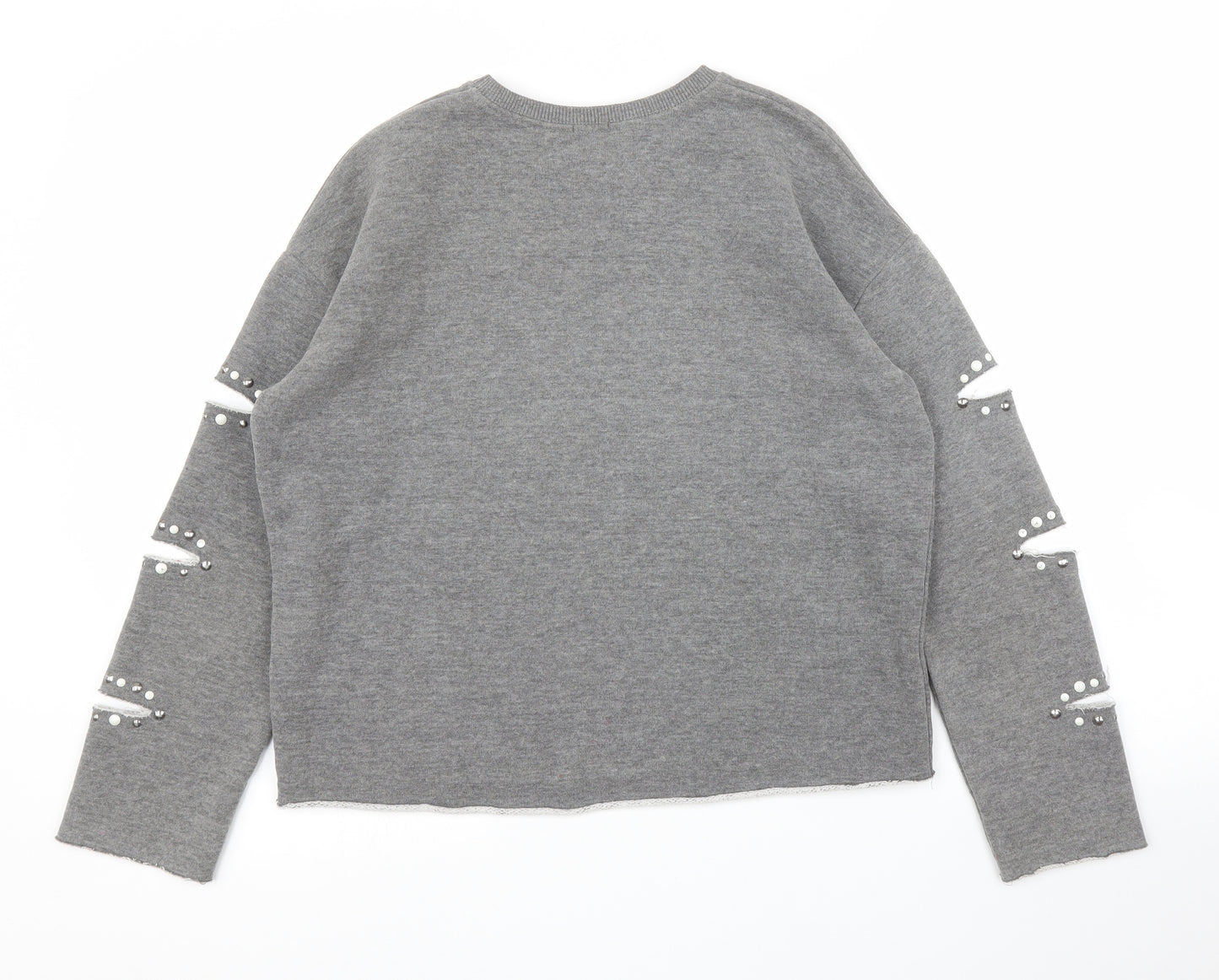 River Island Girls Grey   Pullover Jumper Size 11 Years