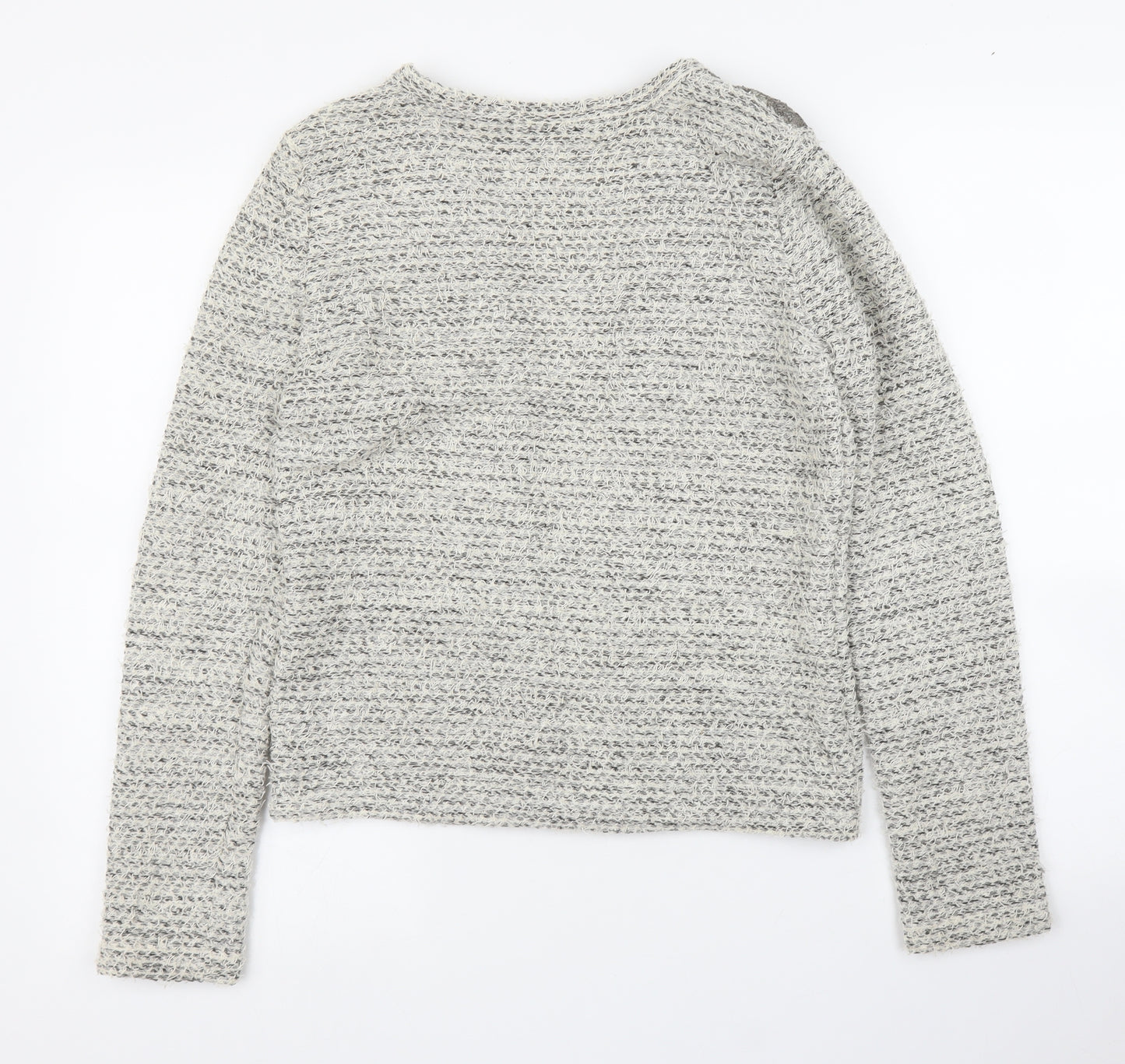 F&F Womens Grey   Cardigan Jumper Size 12  - Chanel jacket