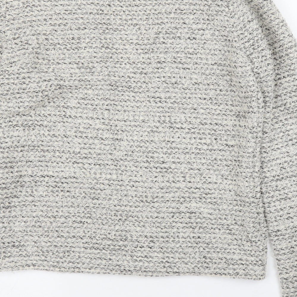 F&F Womens Grey   Cardigan Jumper Size 12  - Chanel jacket
