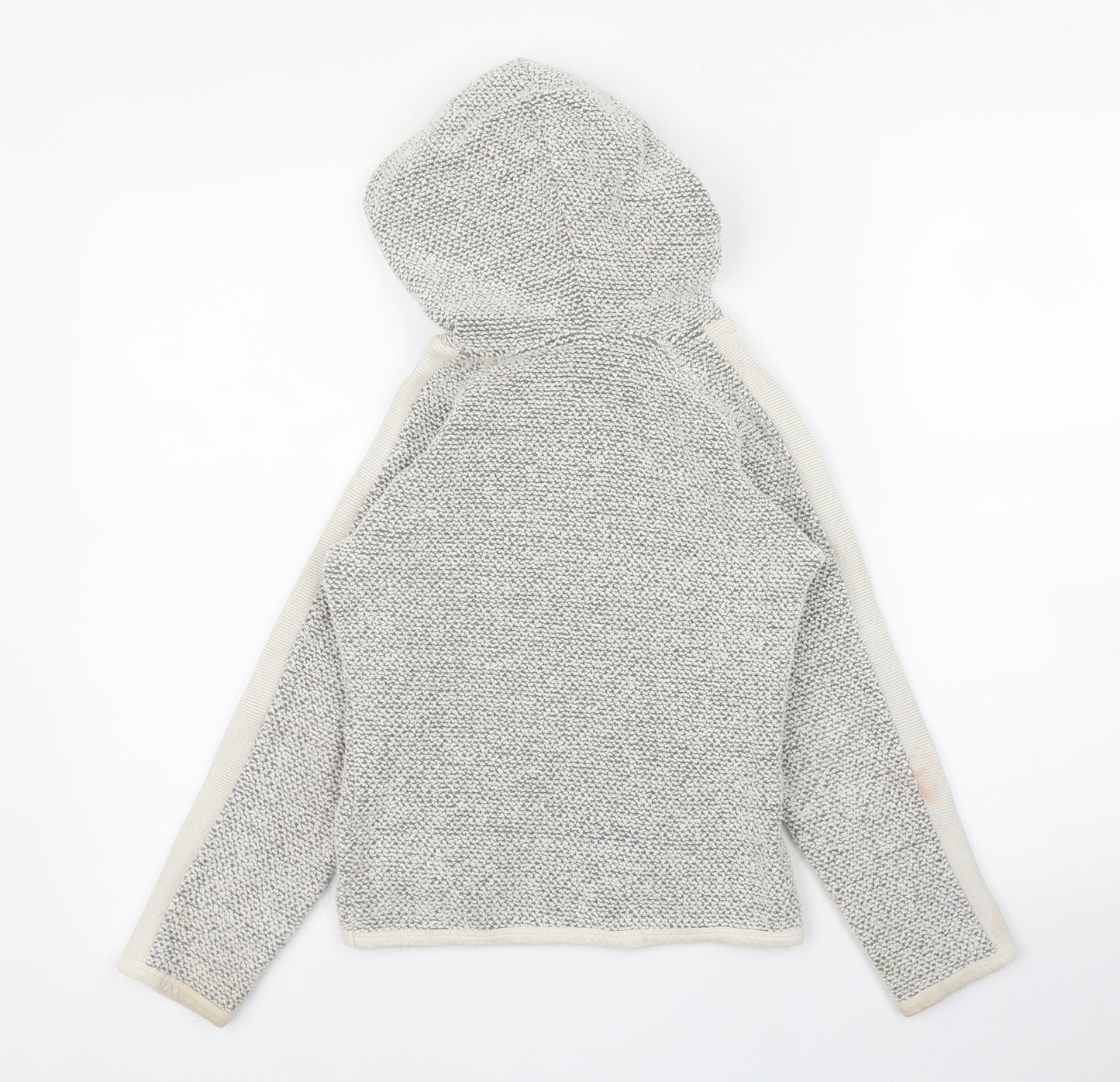 Weird Fish Girls Grey   Pullover Hoodie Size M