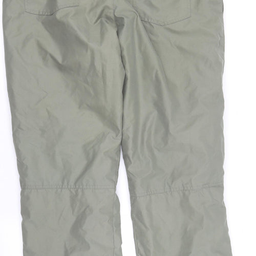 Crane Mens Green   Snow Pants Trousers Size XL L29 in