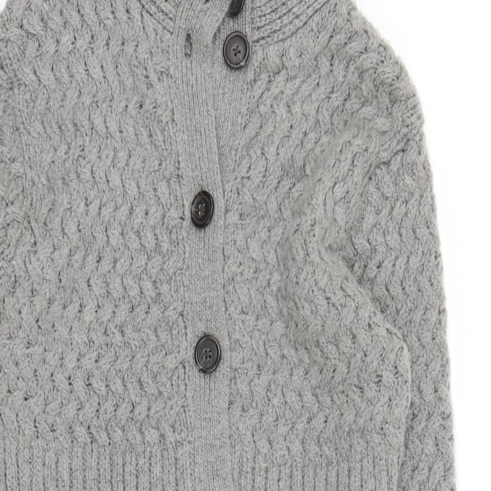 George Womens Grey   Cardigan Jumper Size 10