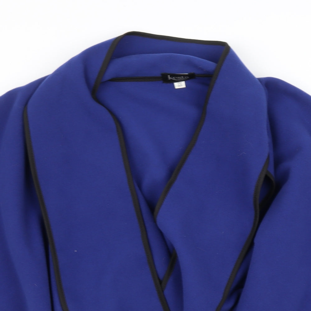 Kesta Womens Blue   Cape Jumper One Size