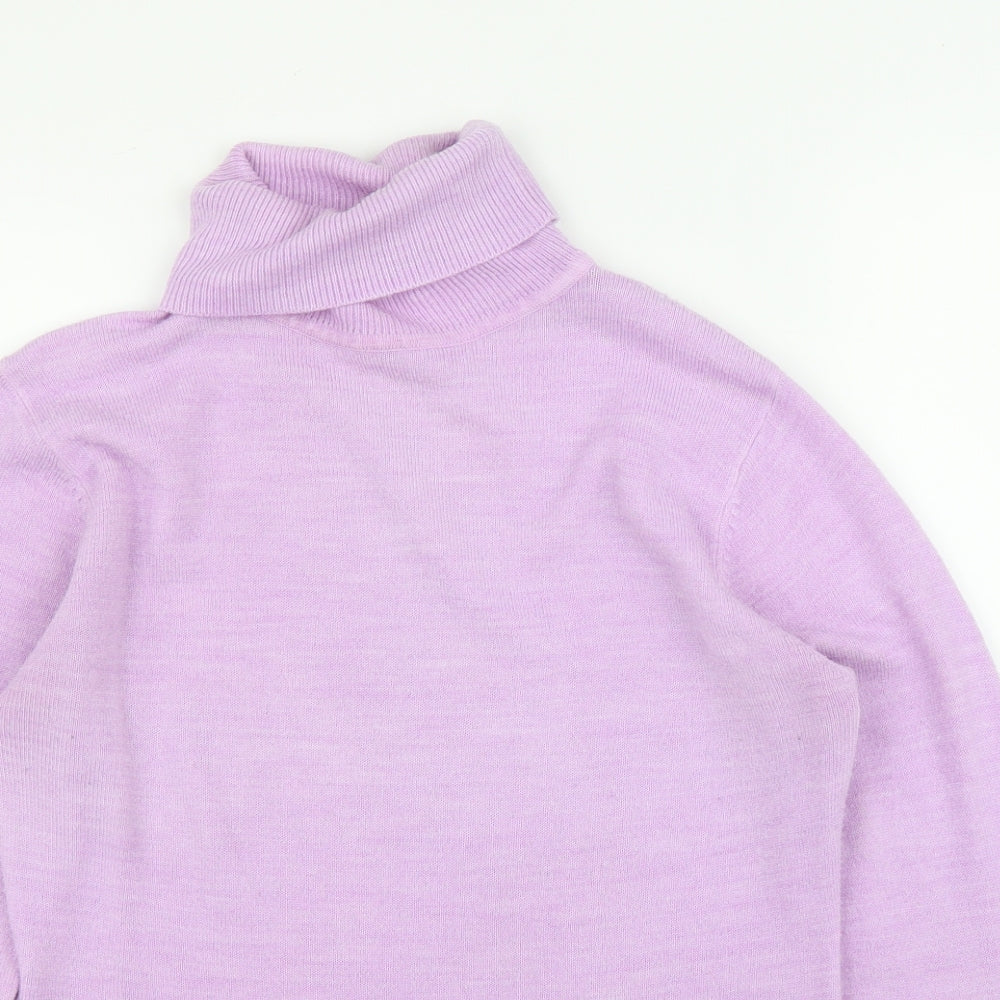 Liquid Womens Purple   Pullover Jumper Size M