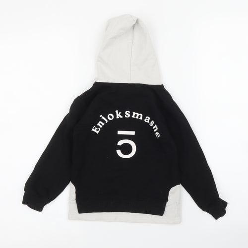 Namesake Girls Black   Pullover Hoodie Size 4-5 Years