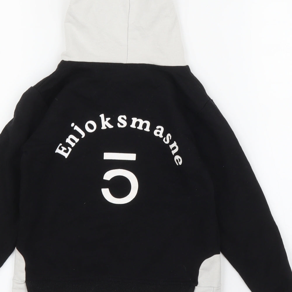 Namesake Girls Black   Pullover Hoodie Size 4-5 Years