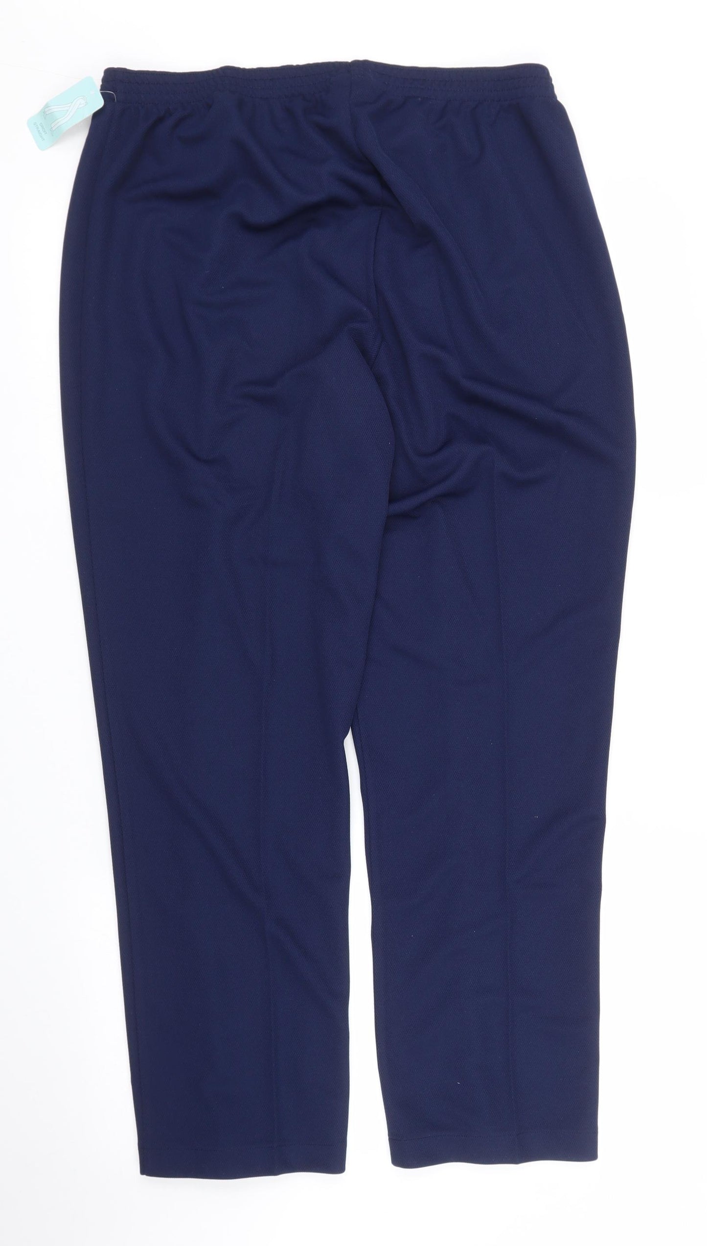 Damart Womens Blue   Trousers  Size 18 L27 in