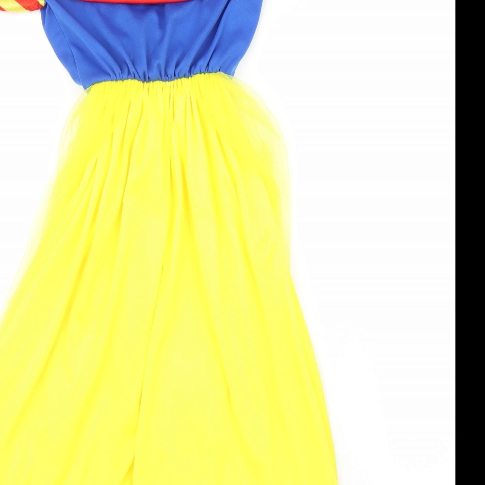 Preworn Girls Yellow   A-Line  Size 5 Years  - Fancy dress