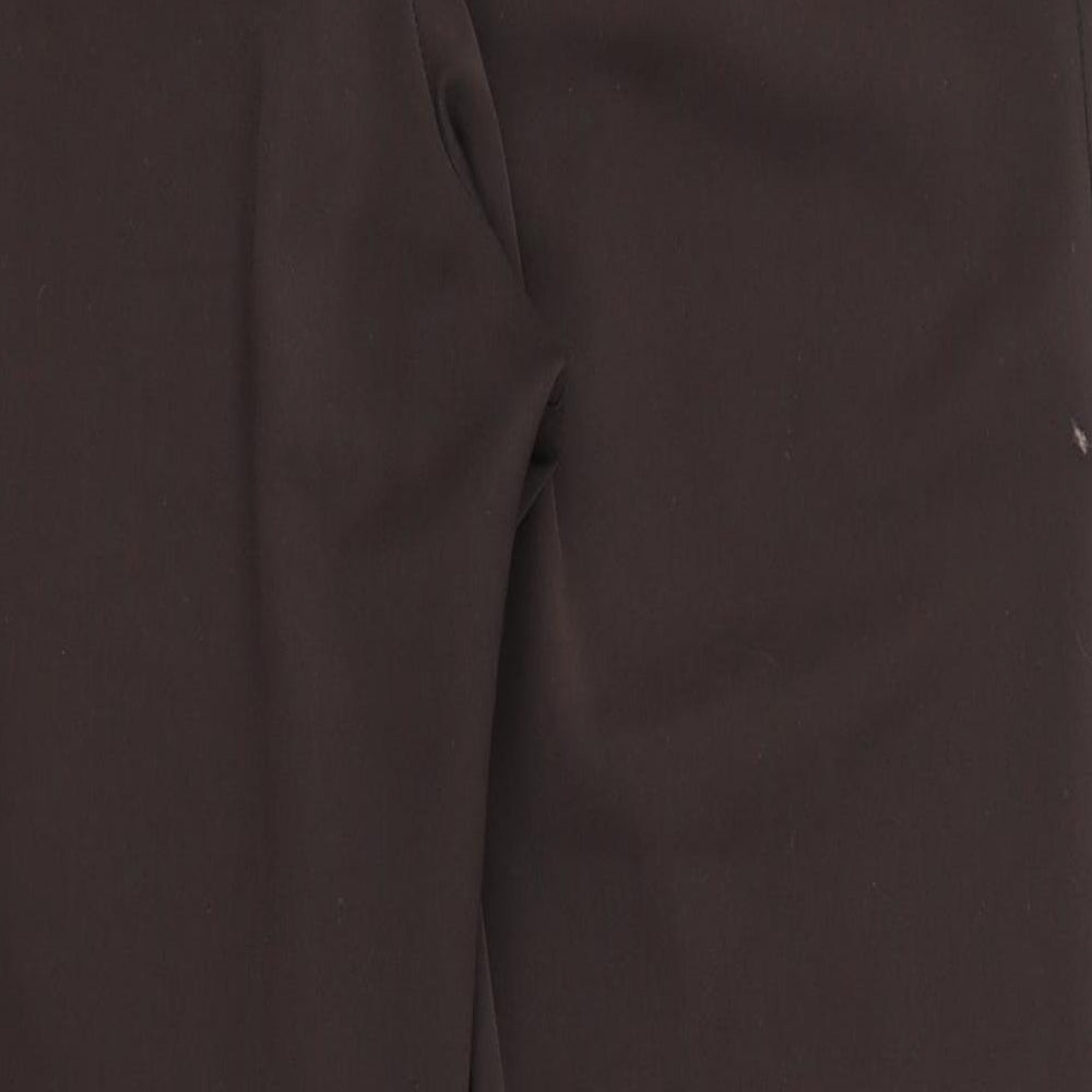 M&S Womens Brown   Trousers  Size 14 L29 in