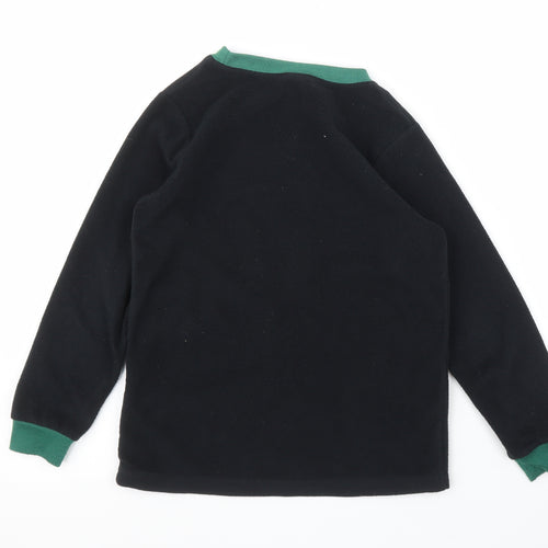 Carters Girls Black   Pullover Jumper Size 8 Years  - Dinosaur