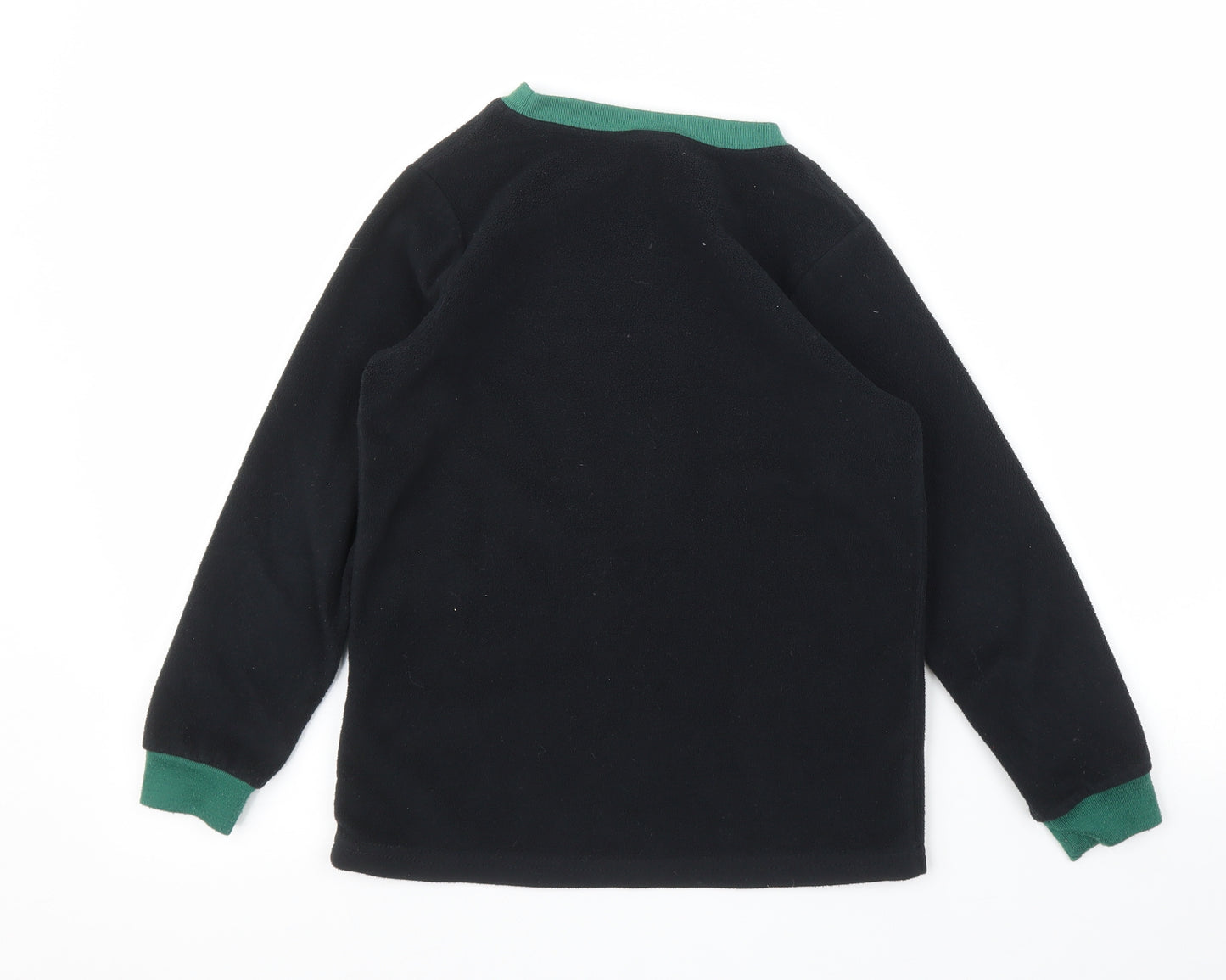 Carters Girls Black   Pullover Jumper Size 8 Years  - Dinosaur