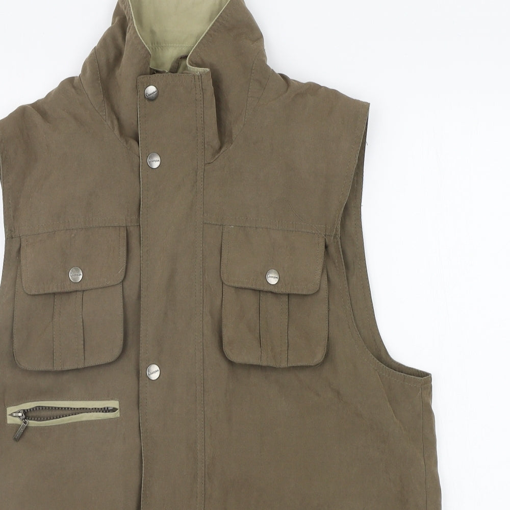 Champion Mens Brown   Gilet Coat Size M