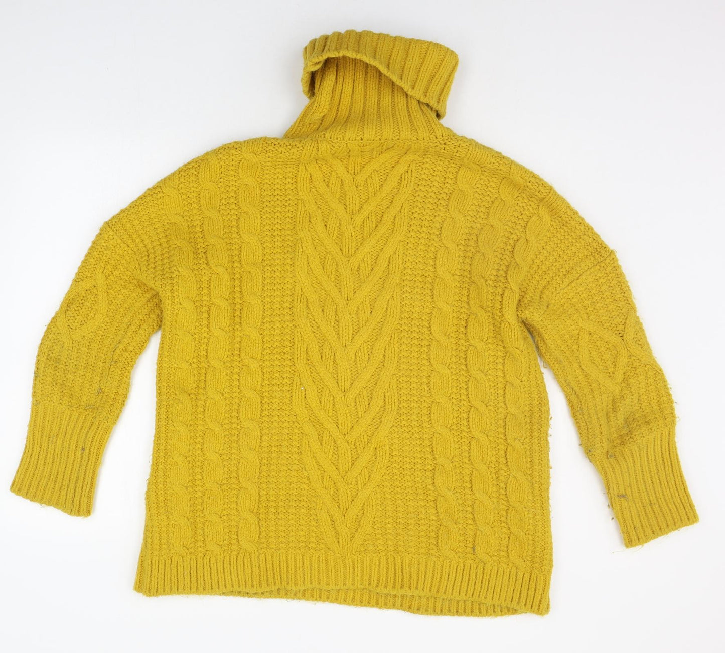 Marks and Spencer Womens Yellow   Pullover Jumper Size M