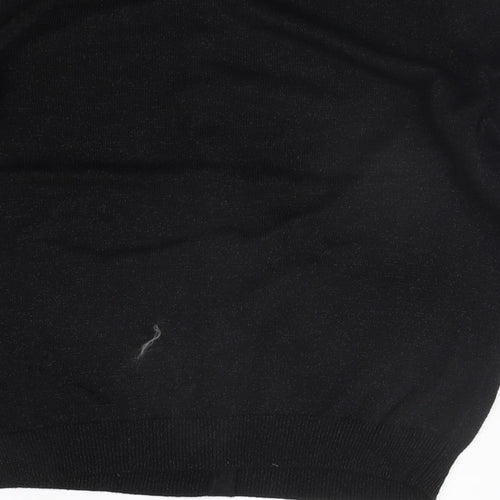 Marks and Spencer Womens Black   Cardigan Jumper Size 10