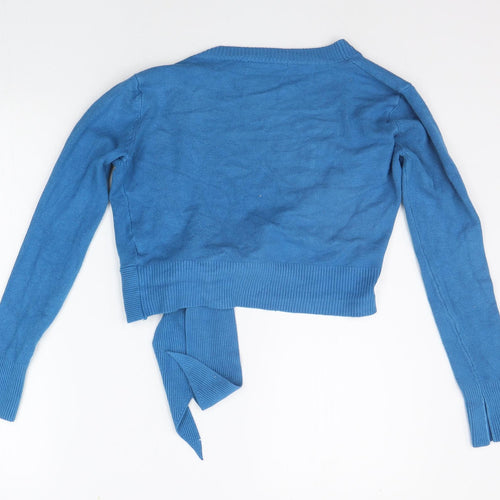 Select Womens Blue   Cardigan Jumper Size S