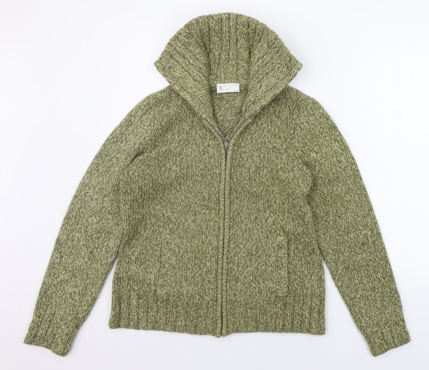 BHS Womens Green   Jacket Coat Size 12