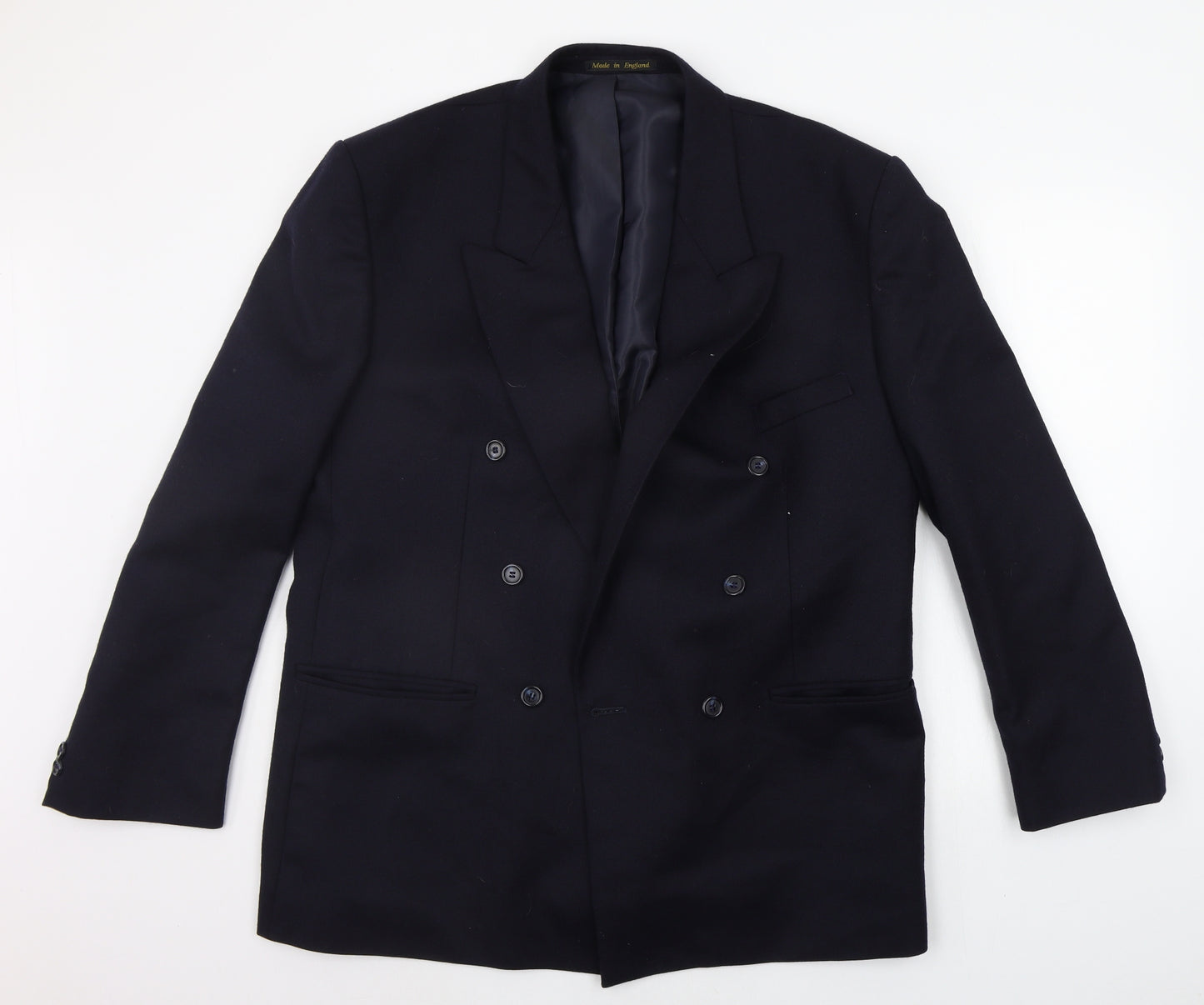 Lincoln Mens Blue   Jacket Suit Jacket Size XL