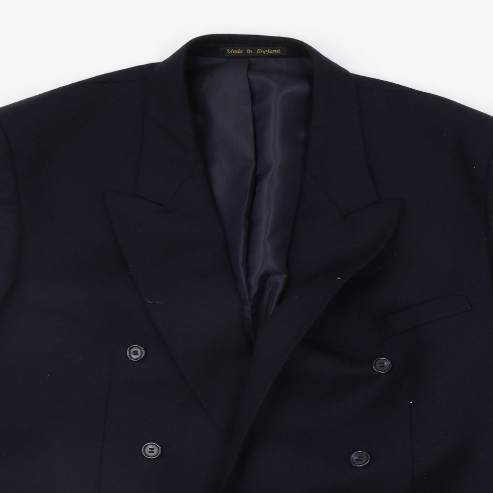 Lincoln Mens Blue   Jacket Suit Jacket Size XL