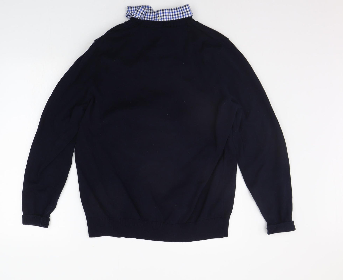 F&F Mens Blue   Pullover Jumper Size XL