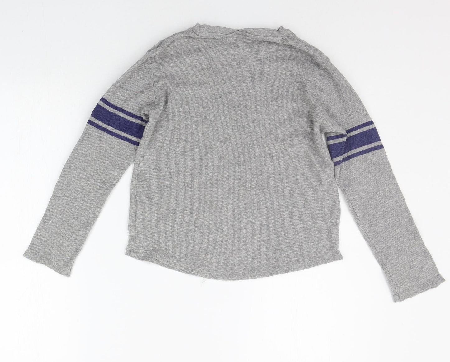 H&M Boys Grey   Pullover Jumper Size 7-8 Years