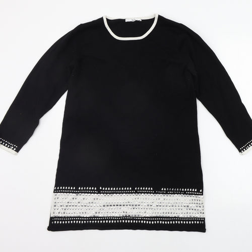 Klass Womens Black   Jumper Dress  Size L