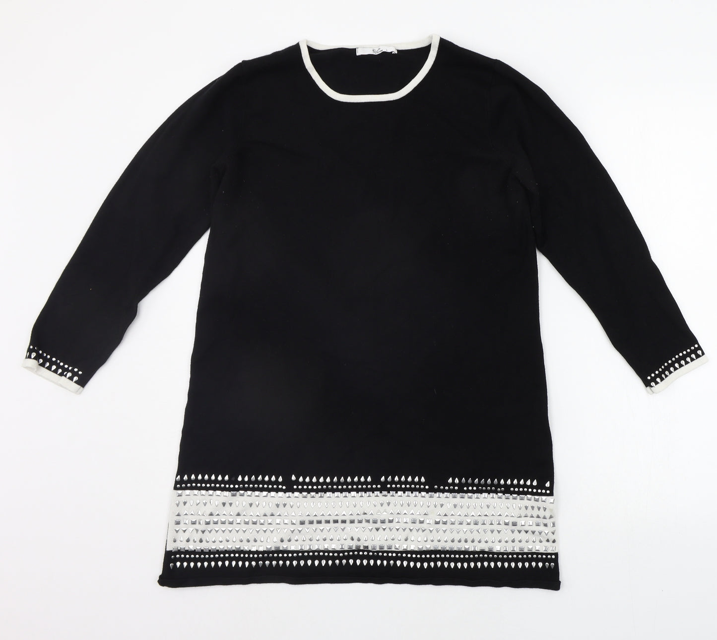Klass Womens Black   Jumper Dress  Size L