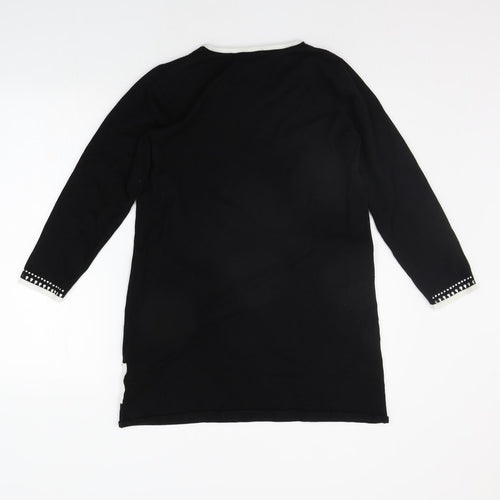 Klass Womens Black   Jumper Dress  Size L