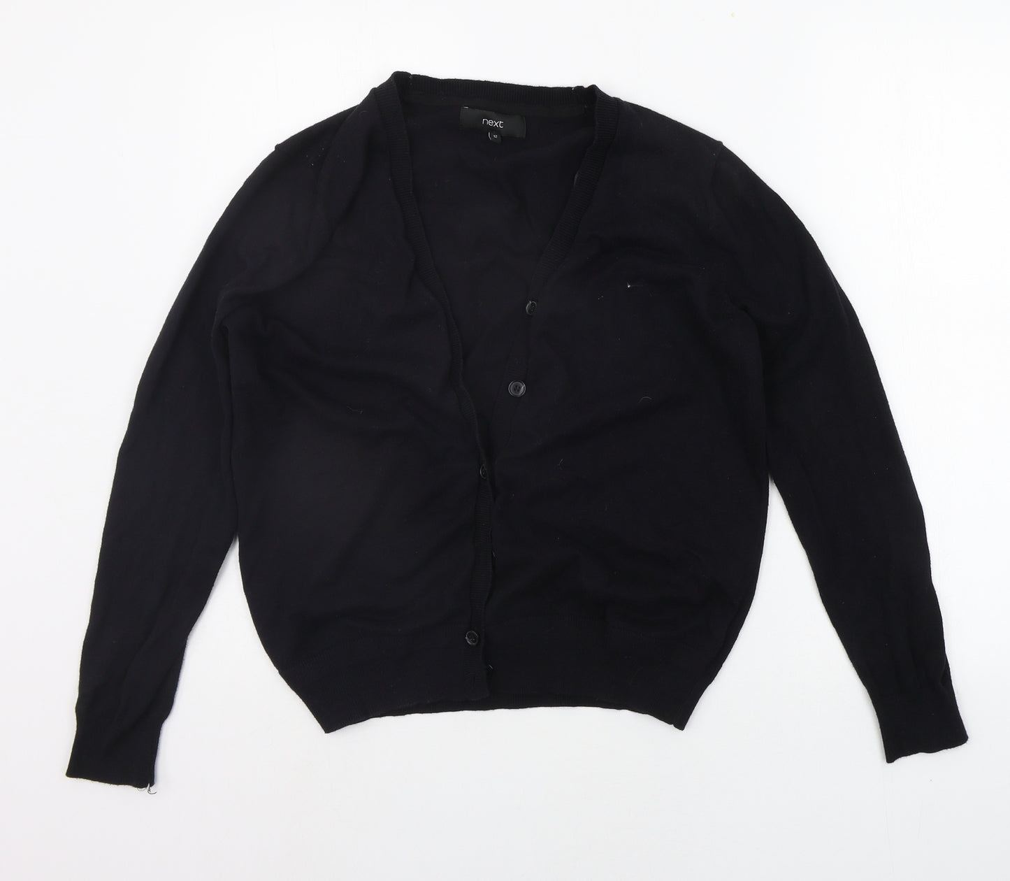 NEXT Womens Black   Cardigan Jumper Size 12