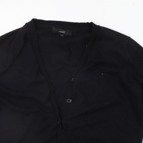 NEXT Womens Black   Cardigan Jumper Size 12
